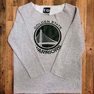 NBA Official Golden State Warriors Women’s Sweatshirt Pullover Sweater Size M